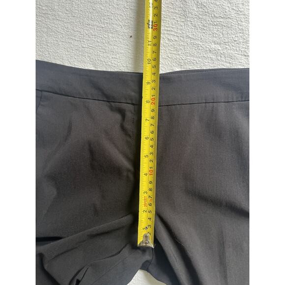 Avenue Montaigne Barolo Pants Straight Leg Black Pockets Stretch Size 10 USA - Picture 4 of 13